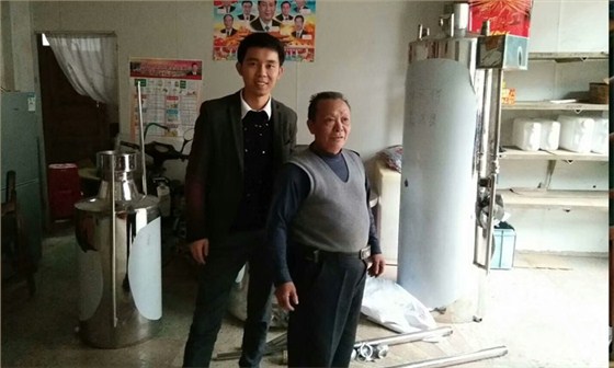 5套白酒生產(chǎn)設備已全部裝車，楊老師隨車上門指導