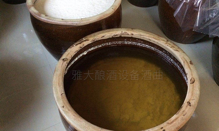 5-李樹(shù)剛用糧食釀酒設(shè)備做酒，米酒發(fā)酵完成