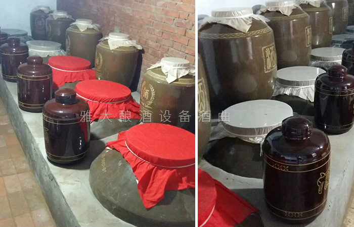 24-陳總用烤酒設(shè)備釀造企業(yè)定制酒送合作伙伴，加深品牌形象！存酒